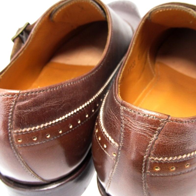 美品□ジャランスリワヤ【28.0】ダブルモンク カーフレザー