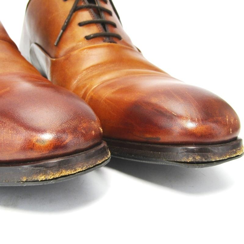 未使用 MAGNANNI SELECCION マグナーニ レザーシューズ 39 MAGNANNI マグナーニ ストレートチップ 16299 キャップトゥ