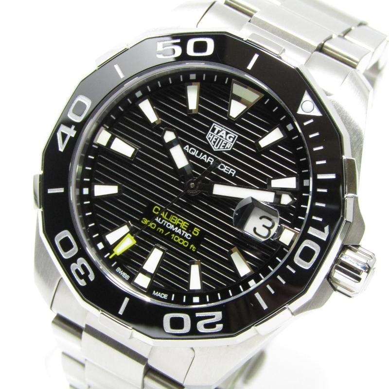 TAG HEUER 良品 タグホイヤー アクアレーサー キャリバー5 セラミック 