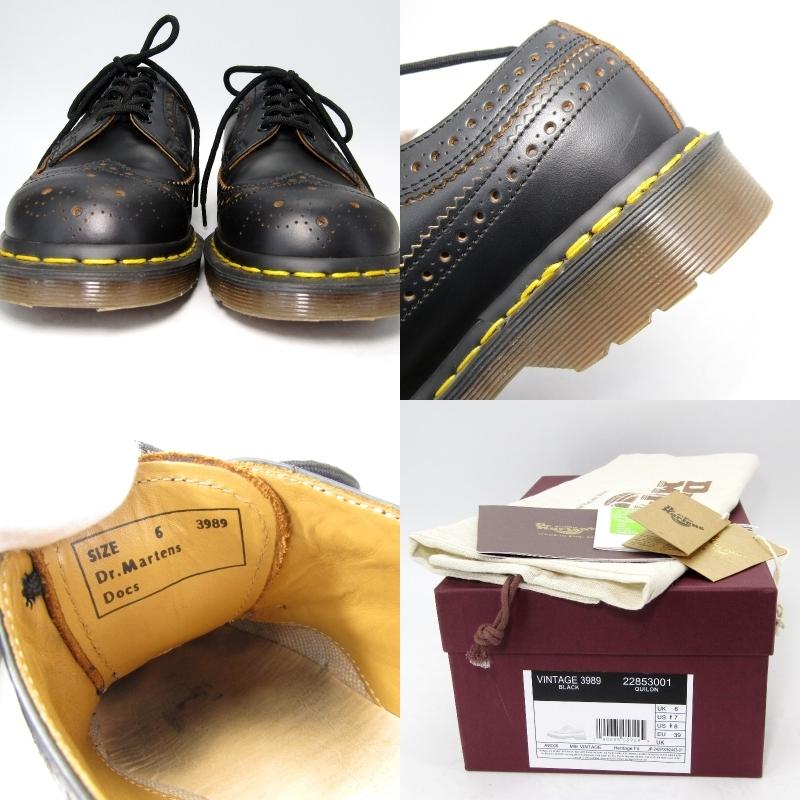 Dr.Martens ドクターマーチン VINTAGE 3989 BROGUE 22853001 Dr.Martens ドクターマーチン VINTAGE 3989 BROGUE 22853001