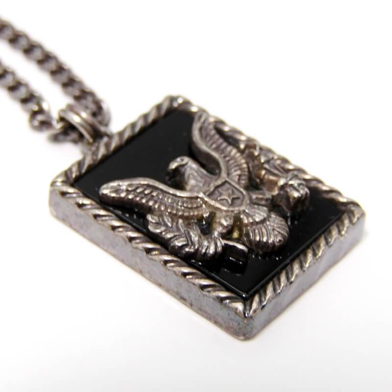 calee ネックレス CALEE キャリー ネックレス イーグル オニキス ペンダント