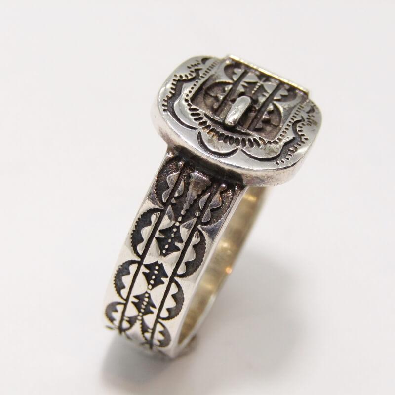 CALEE キャリー リング ウエスタン CL-17AW057AC WESTERN RING ベルト 
