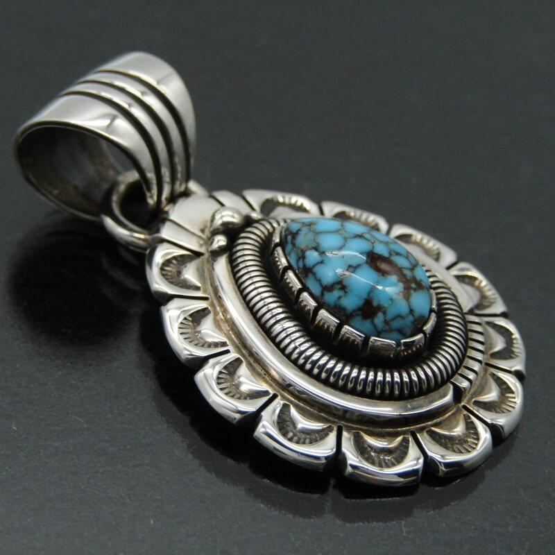 希少中古美品ウィルバンデバーターコイズペンダントトップ