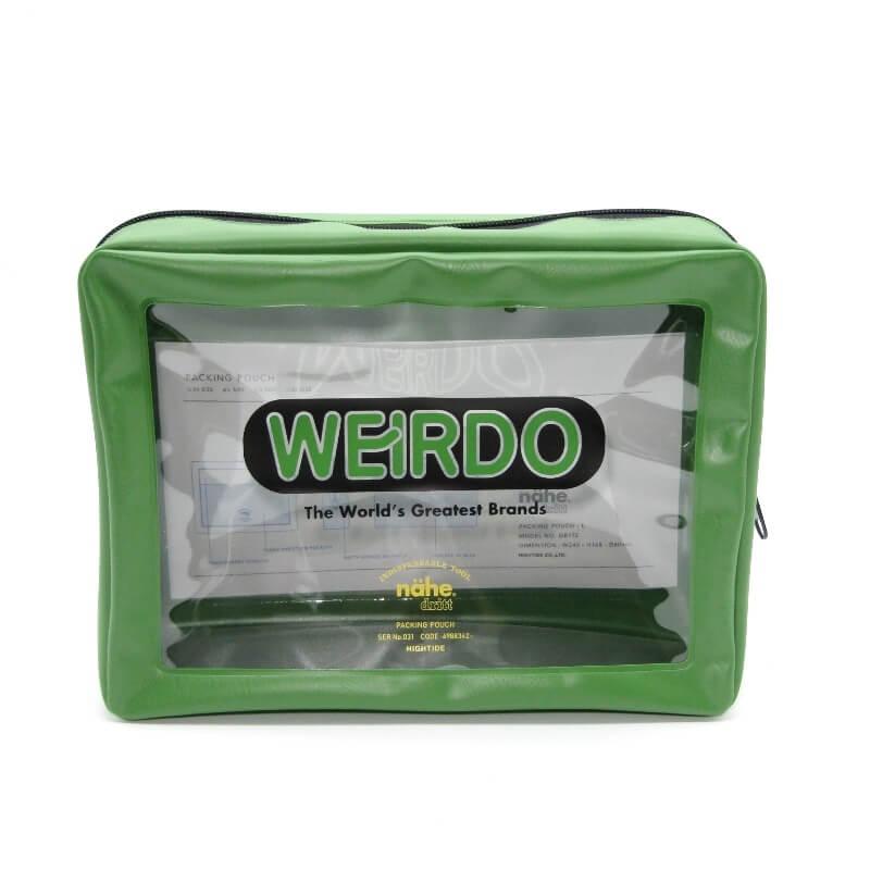 未使用 Weirdo ウィアード パッキングポーチ Porn Weirdo Packing Pouch L Wrd 21 Ss G10 Pvc