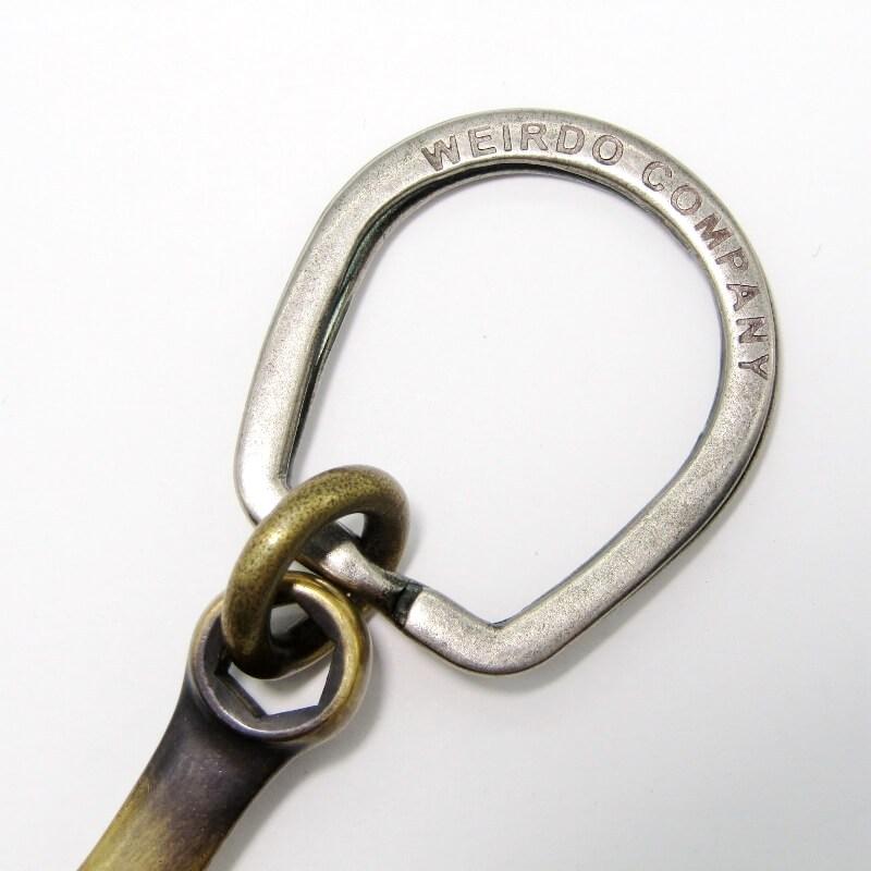 未使用 WEIRDO ウィアード キーチェーン WG001 SPANNER KEY CHAIN スパナ キーホルダー キーフック 真鍮 馬蹄型キーリング 28005854 未使用 WEIRDO ウィアード キーチェーン WG001 SPANNER KEY CHAIN スパナ キーホルダー キーフック 真鍮 馬蹄型キーリング 28005854