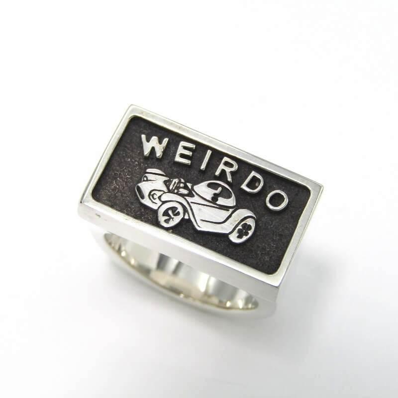 WEIRDO 未使用 ウィアード リング WJ001 PLAQUE RING プラークリング 