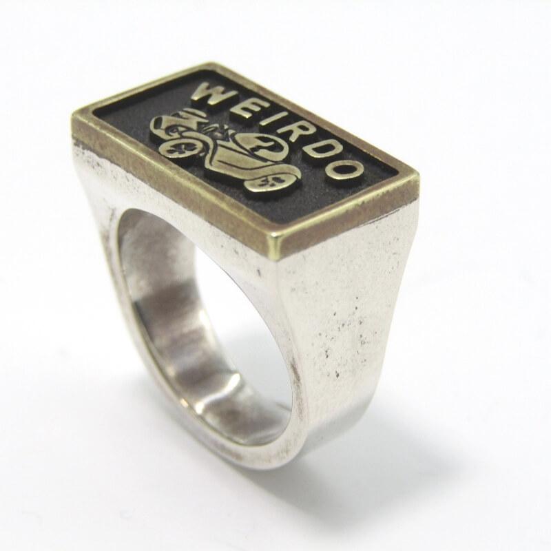 WEIRDO 未使用 ウィアード リング WJ001 PLAQUE RING プラークリング 