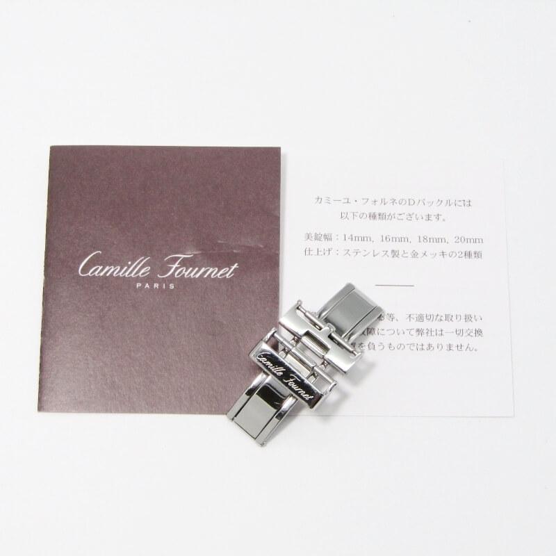 Camille Fournet 美品 カミーユフォルネ Dバックル 16mm 旧型 Camille Fournet 美品 カミーユフォルネ Dバックル 16mm 旧型