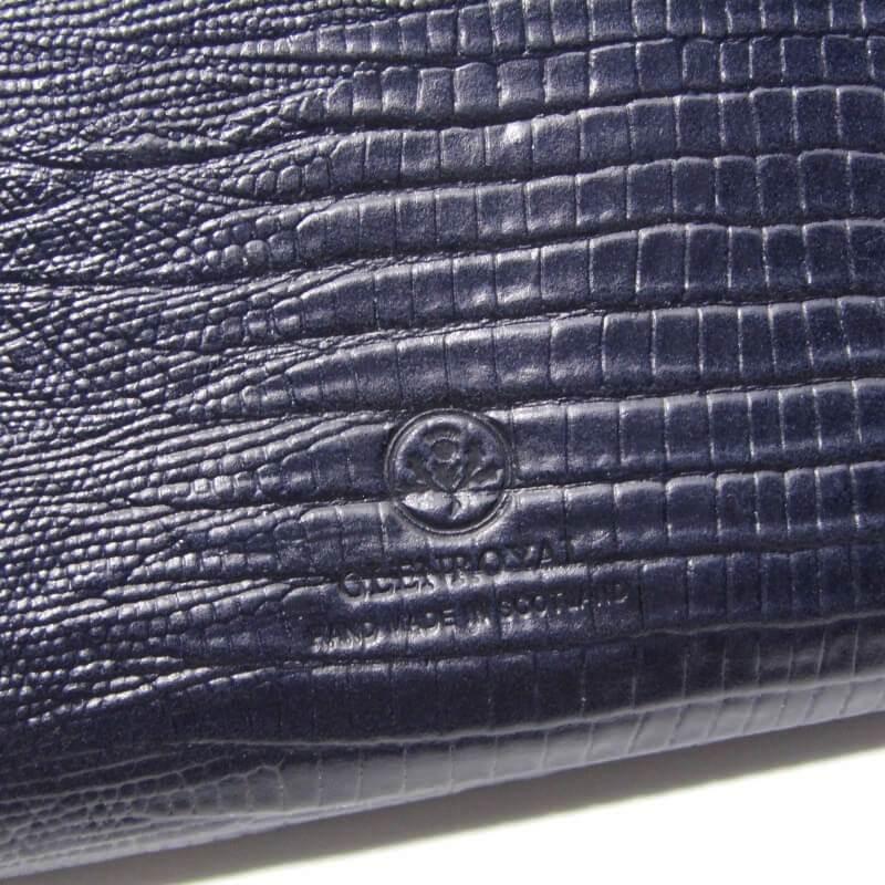 GLENROYAL 未使用 グレンロイヤル ミニ財布 03-6014 ブライドル クロコ 