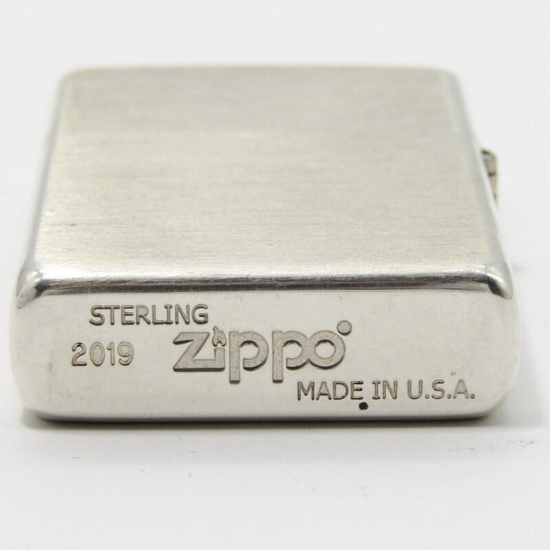 美品 STERLING ZIPPO ジッポー オイルライター #13 2019年製 艶消し 