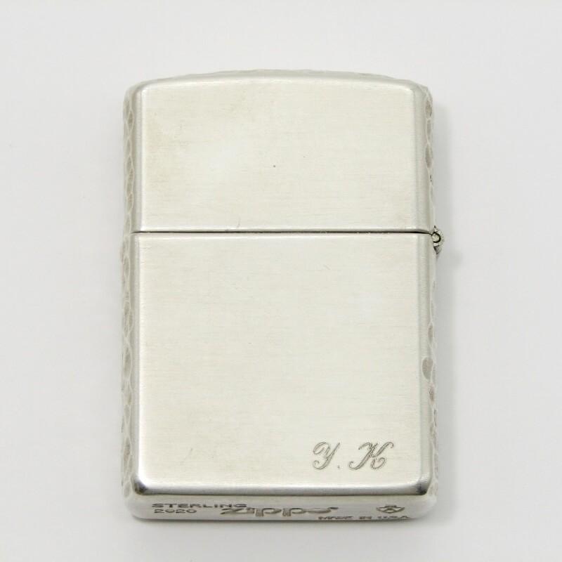 美品 ZIPPO ジッポー STERLING #27 ARMOR SIDEHT 2020年製 3面 美品 ZIPPO ジッポー STERLING #27 ARMOR SIDEHT 2020年製 3面