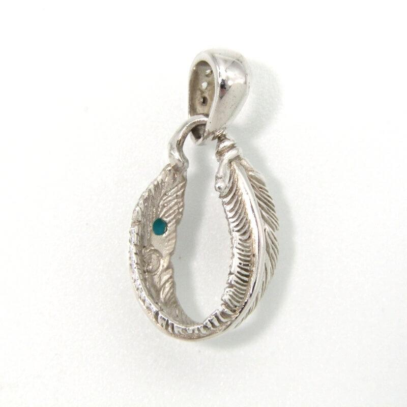 SAAD サード ペンダント sana フェザー サナ ストーン チャーム