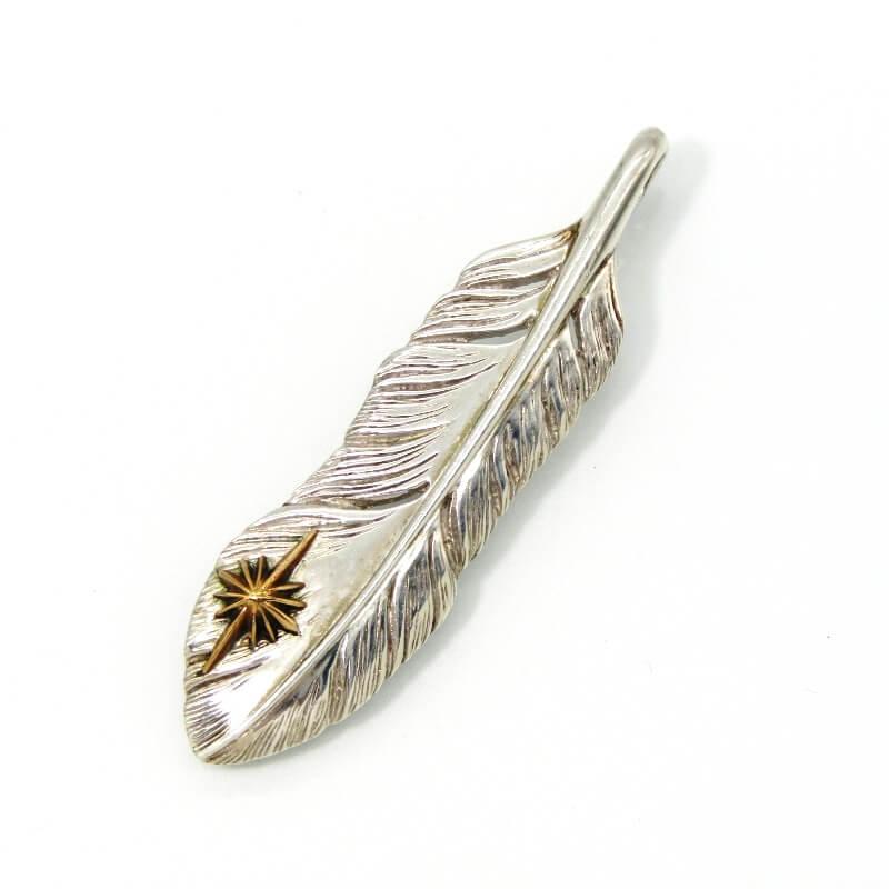 SAAD 太陽神フェザーネックレス SAAD(サード) / フェザー/太陽神/ネックレス/SV925/カラーストーン/SLV