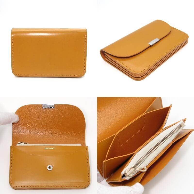 ディガウエル　ギャルソンパース　財布 DIGAWEL ディガウェル ブライドルレザー ギャルソン パース