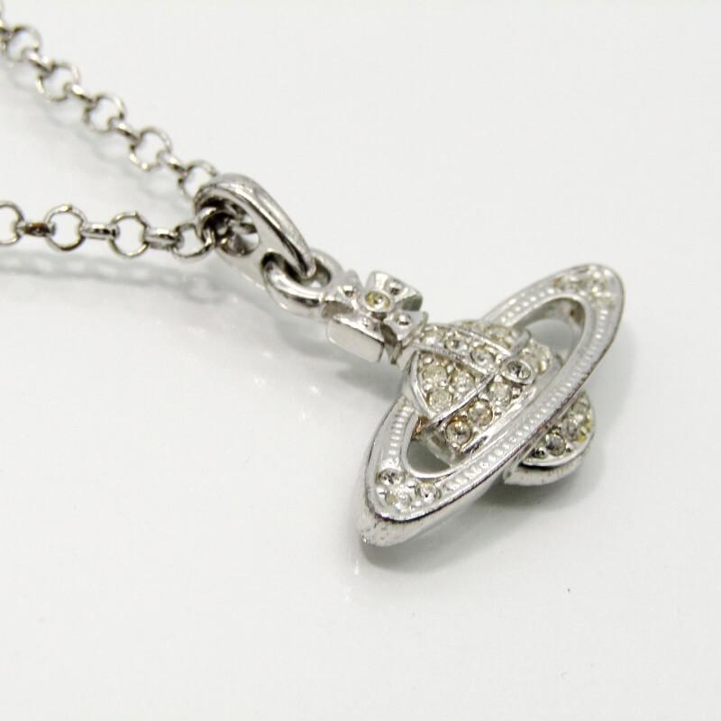 美品 Vivienne BAS RELIEF ネックレス （ガンメタル）正規品 Vivienne Westwood ヴィヴィアン・ウエストウッド MINI BAS