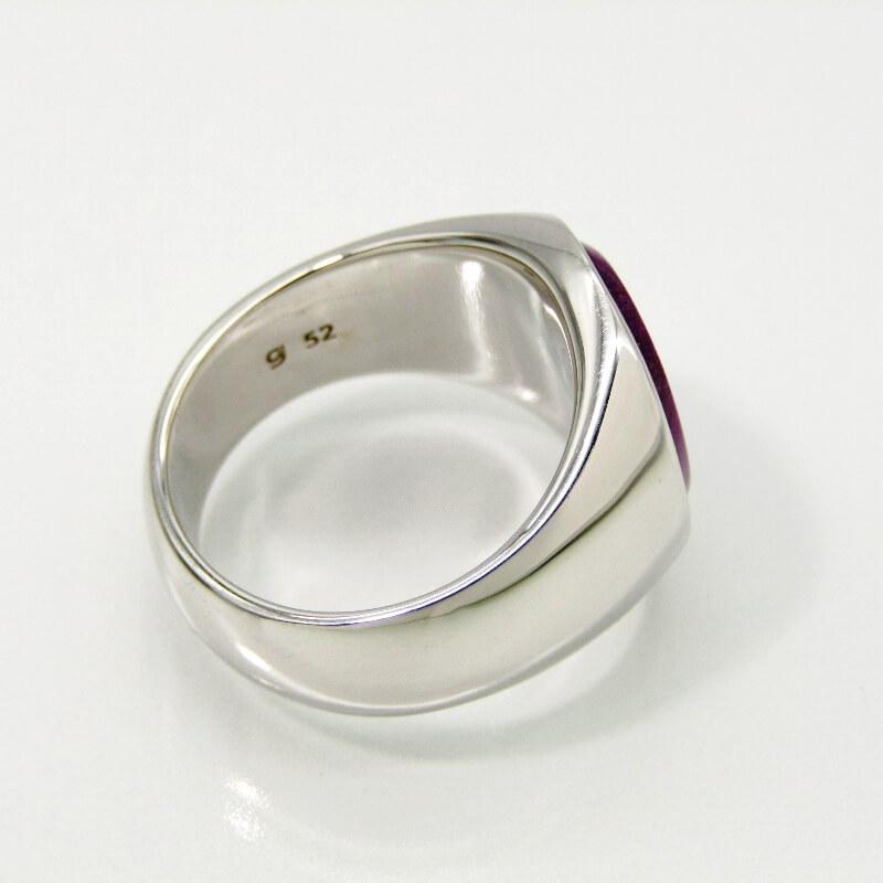 未使用 TOM WOOD トムウッド リング Oval Sugulite Ring #52 未使用 TOM WOOD トムウッド リング Oval Sugulite Ring #52