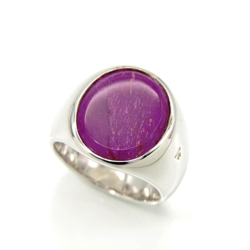 未使用 TOM WOOD トムウッド リング Oval Sugulite Ring #50 未使用 TOM WOOD トムウッド リング Oval Sugulite Ring #50