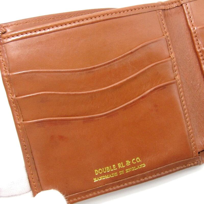ダブルアールエル　イングランド製　レザーウォレット ダブルアールエルイングランド製レザーウォレット