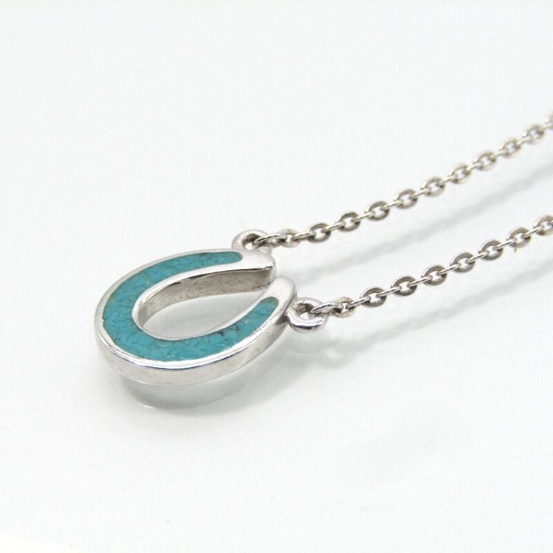 SAAD Sana サード サナ ネックレス ホースシュー ターコイズ