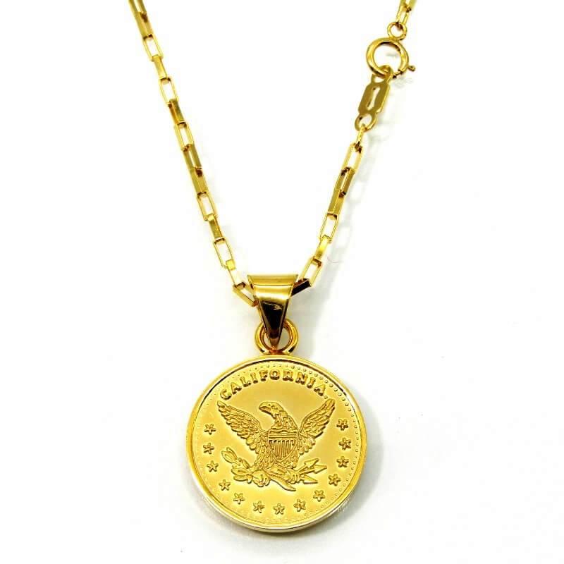 Shinzone(シンゾーン)の「＜WEB限定＞ LAVER COIN NECKLACE(GOLD