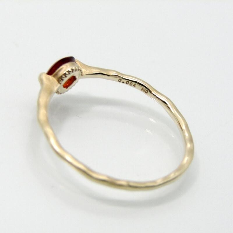 美品 agete アガット リング 10212111077 K10 ガーネット 美品 agete アガット リング 10212111077 K10 ガーネット