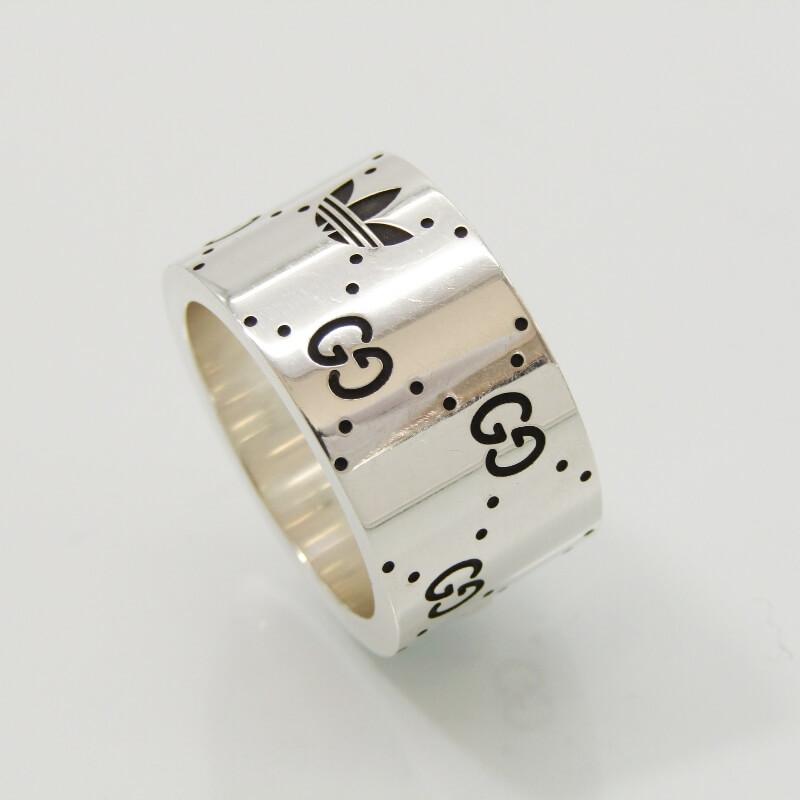 GUCCI × adidas グッチ アディダス リング エングレービング