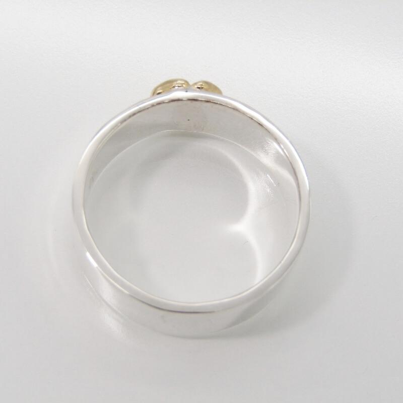 美品 GOD SUNS ゴッドサンズ リング GS-R-RS-04 平打ち K18YG