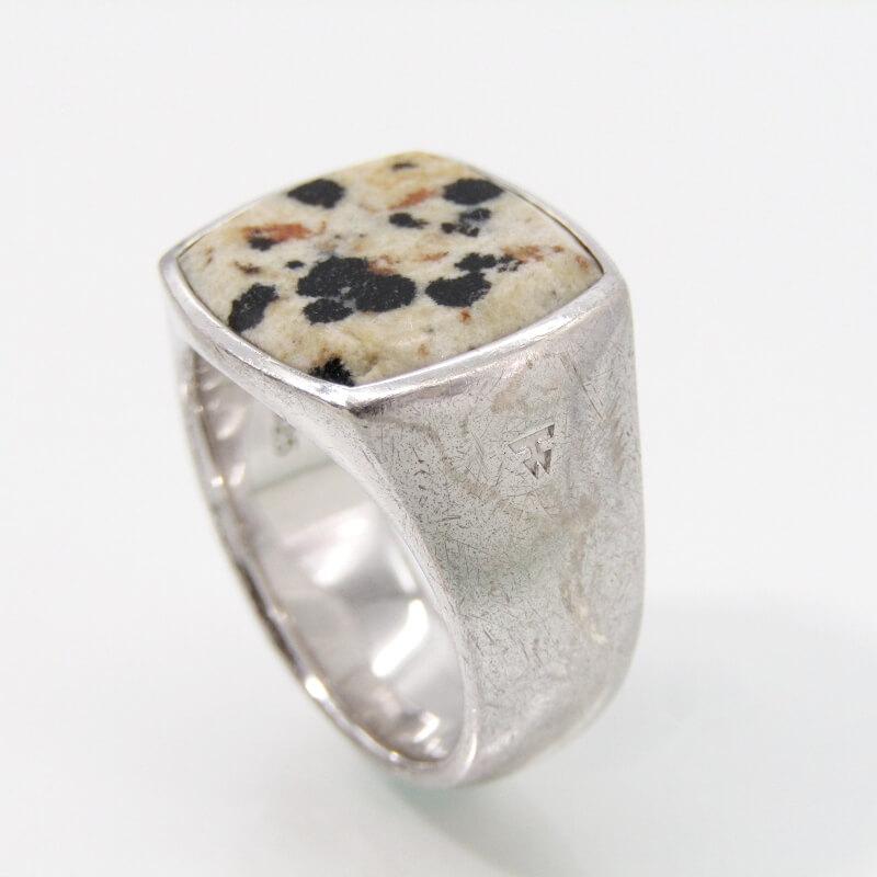 TOM WOOD トムウッド リング Cushion Leopard Ring #52 TOM WOOD トムウッド リング Cushion Leopard Ring #52