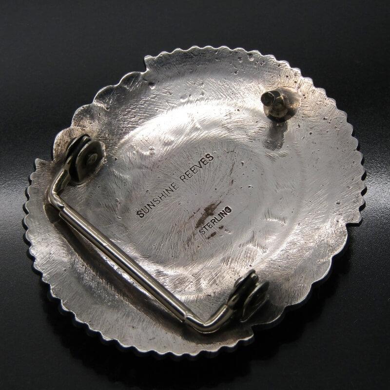 美品 Sunshine Reeves ナバホ族 バックル ナンバーエイト