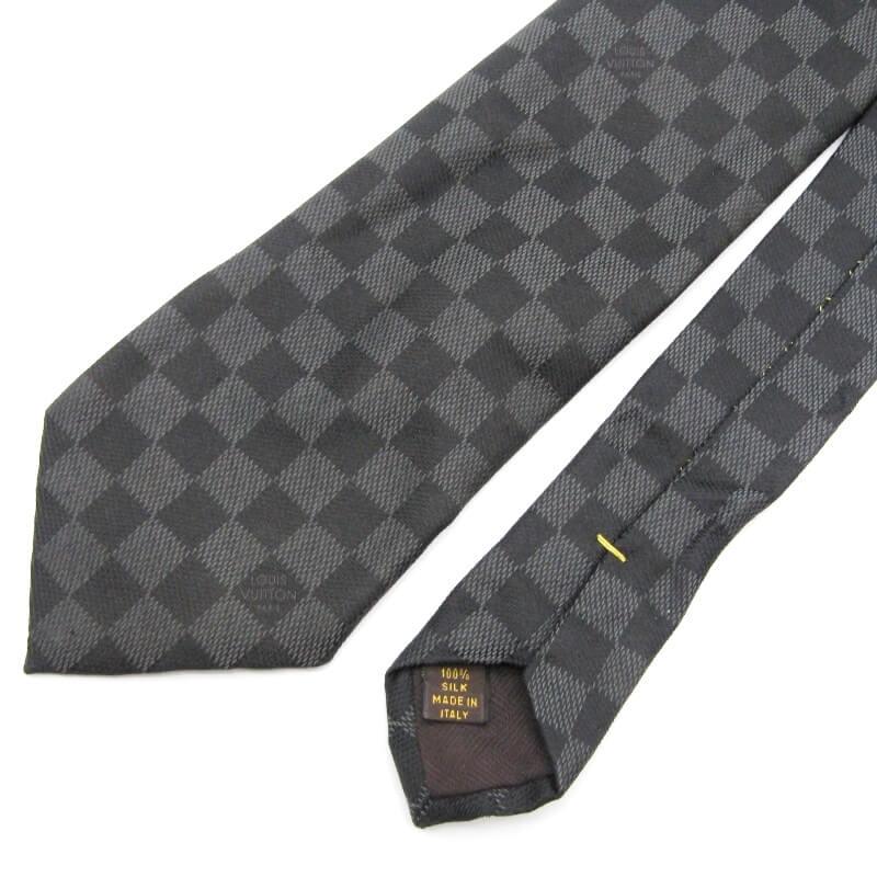 LOUIS VUITTON ルイヴィトン ネクタイ ダミエ クラシック シルク  