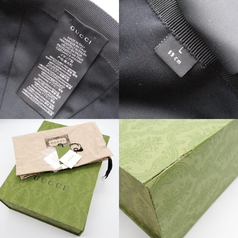 GUCCI グッチ ベースボールキャップ GGキャンバス シェリー GUCCI グッチ ベースボールキャップ GGキャンバス シェリー