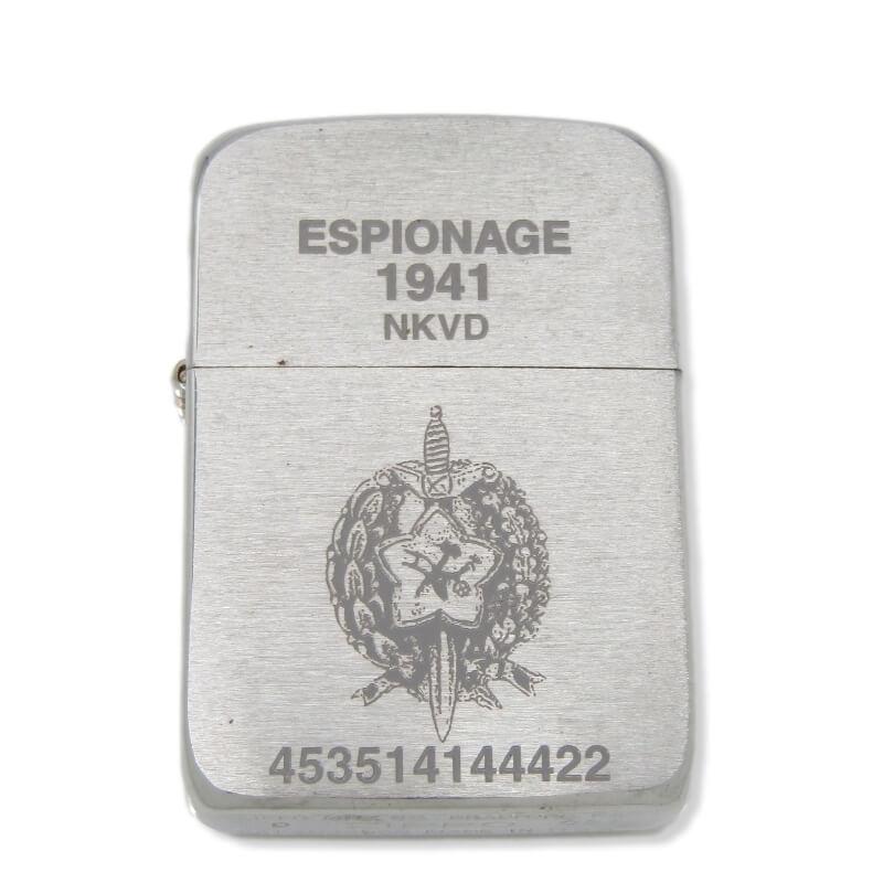 ZIPPO ジッポ ESPIONAGE 1941 NKVD レプリカ両面加工