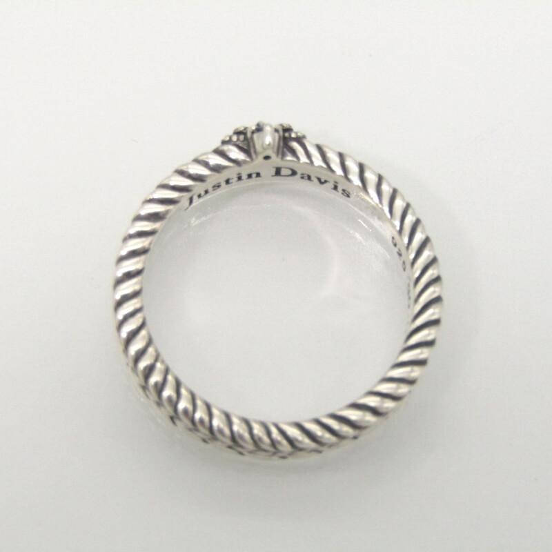 JUSTIN DAVIS 美品 ジャスティンデイビス リング SRJ803 VOYAGER RING 