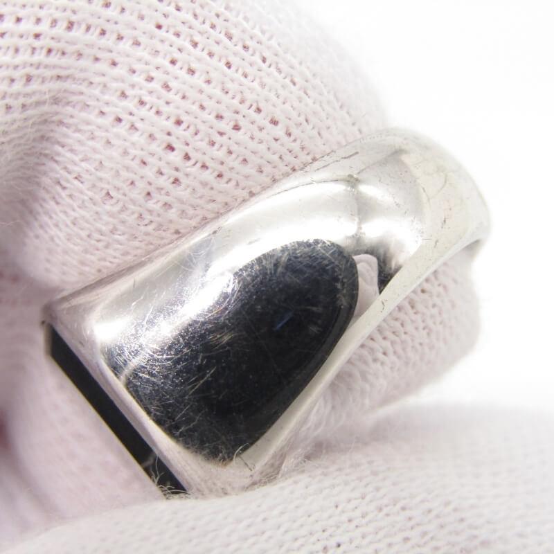 TOM WOOD トムウッド リング Cushion Blue Hawk Eye Ring #48