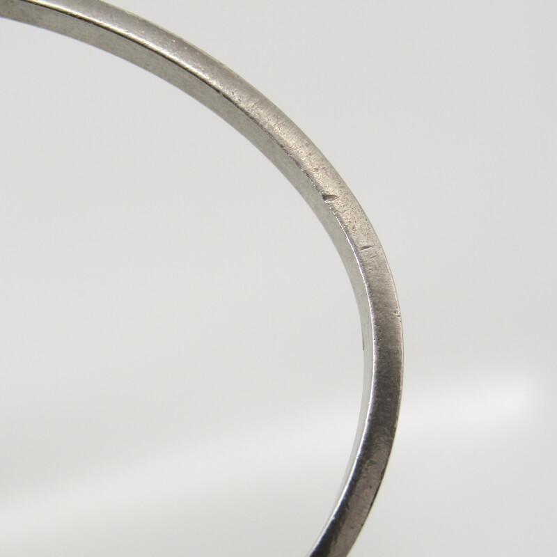 Maison Margiela メゾンマルジェラ バングル ナロー ロゴ 3mm幅