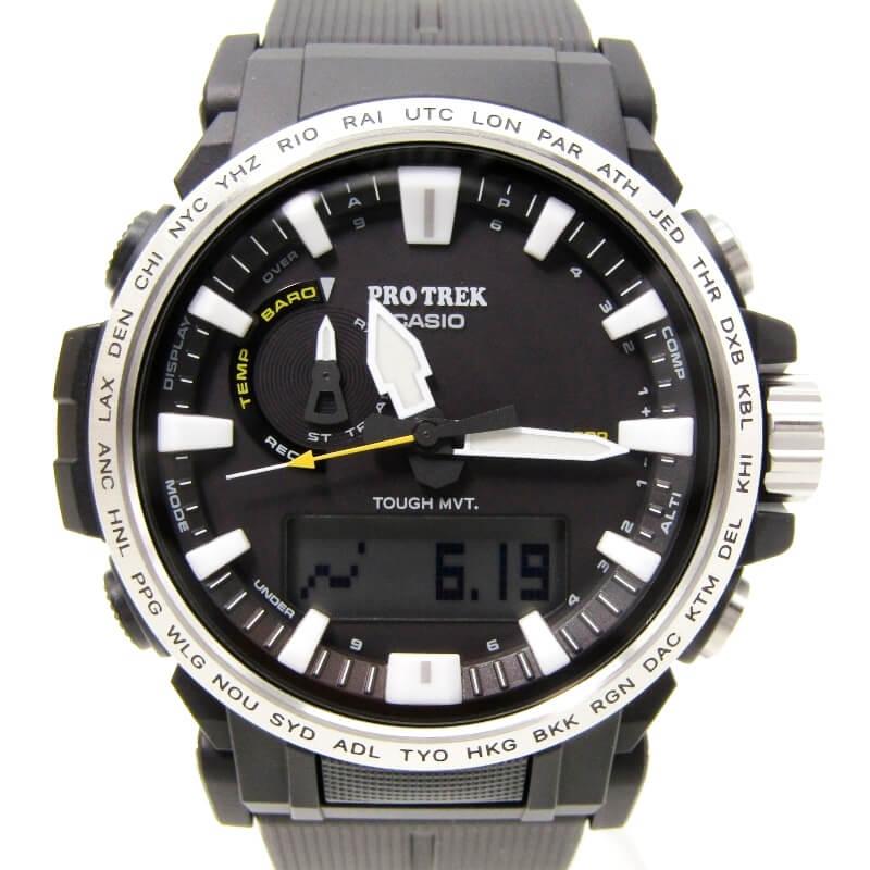 未使用 CASIO カシオ PROTREK PRW-61-1AJF プロトレック トリプル 