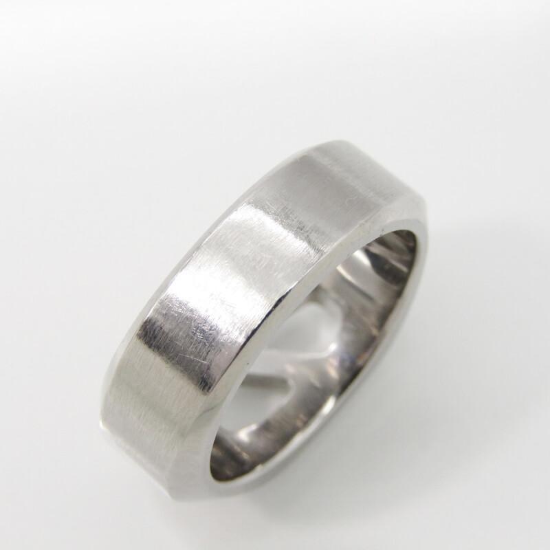 HERMES エルメス リング DELTA RING T64 デルタ ステンレス HERMES エルメス リング DELTA RING T64 デルタ ステンレス