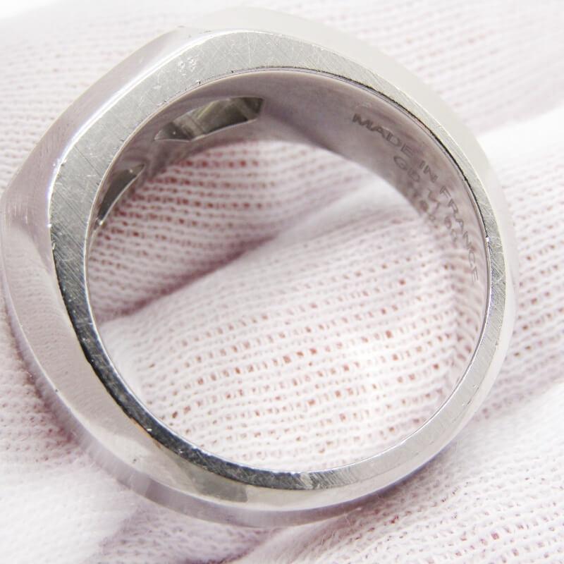 HERMES エルメス リング DELTA RING T64 デルタ ステンレス HERMES エルメス リング DELTA RING T64 デルタ ステンレス