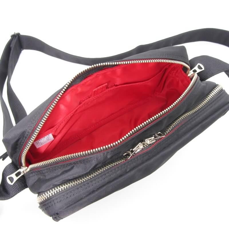 PORTER 美品 × ILS ポーター スクエアショルダーバッグ エル PORTER 美品 × ILS ポーター スクエアショルダーバッグ エル