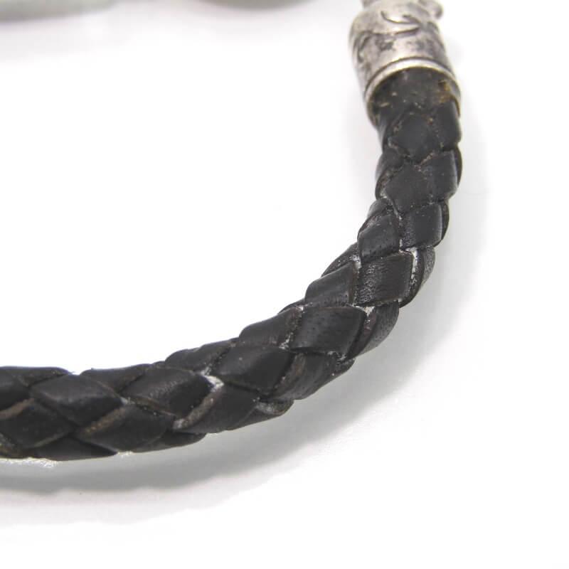 あるじゃん レザーブレスレット 祐天寺 工房あるじゃん AG FACTORY レザーブレスレット 編み込み