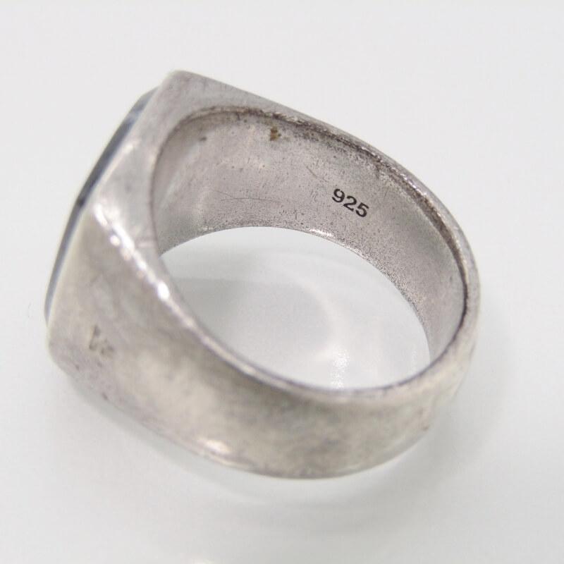 TOMWOOD トムウッド リング Cushion Larvikite Ring #52 クッション 