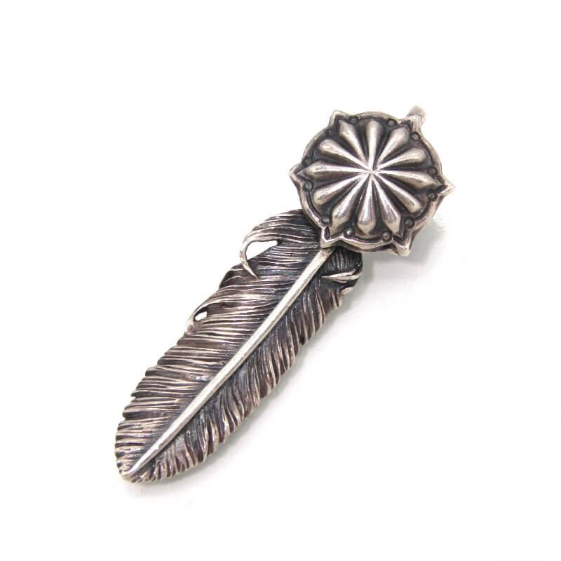 大人気‼️Silver925 buff フェザーネックレストップ 大人気‼️Silver925 buff フェザーネックレストップ 大人気