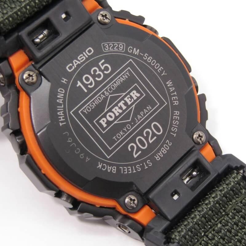 G-SHOCK CASIO Gショック GM-5600EY-1JR 吉田カバン PORTER 85th G-SHOCK CASIO Gショック GM-5600EY-1JR 吉田カバン PORTER 85th