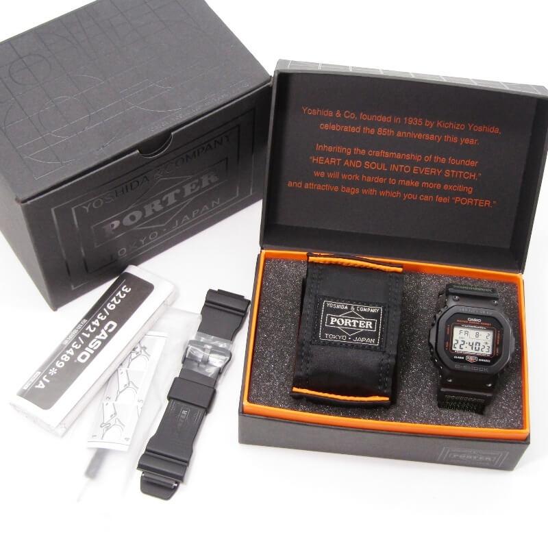 G-SHOCK CASIO Gショック GM-5600EY-1JR 吉田カバン PORTER 85th G-SHOCK CASIO Gショック GM-5600EY-1JR 吉田カバン PORTER 85th