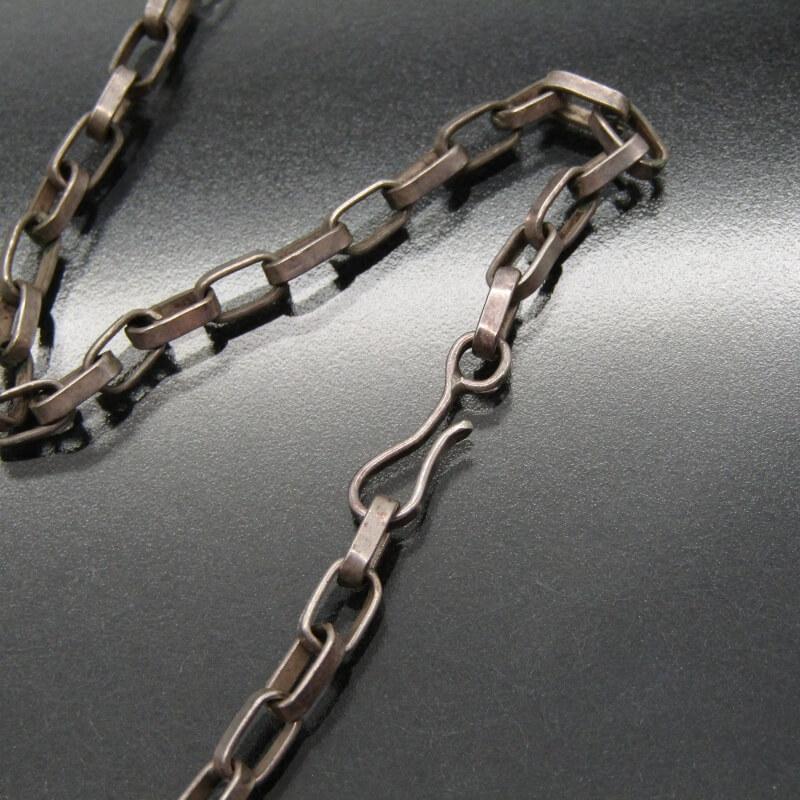 Navajo ナバホ族 ネックレス チェーン 61cm ハンドメイド 3.2mm幅