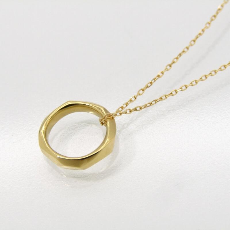 GARNI 美品 ガルニ ネックレス K18YG Crockery Necklace GARNI 美品 ガルニ ネックレス K18YG Crockery Necklace