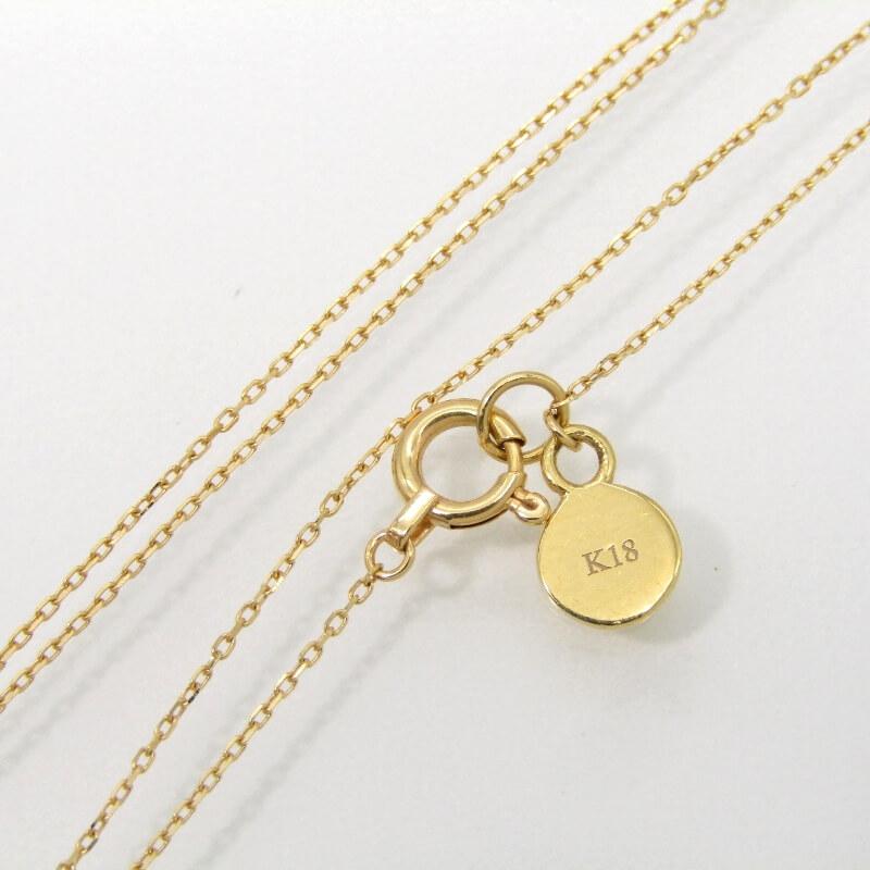 GARNI 美品 ガルニ ネックレス K18YG Crockery Necklace GARNI 美品 ガルニ ネックレス K18YG Crockery Necklace