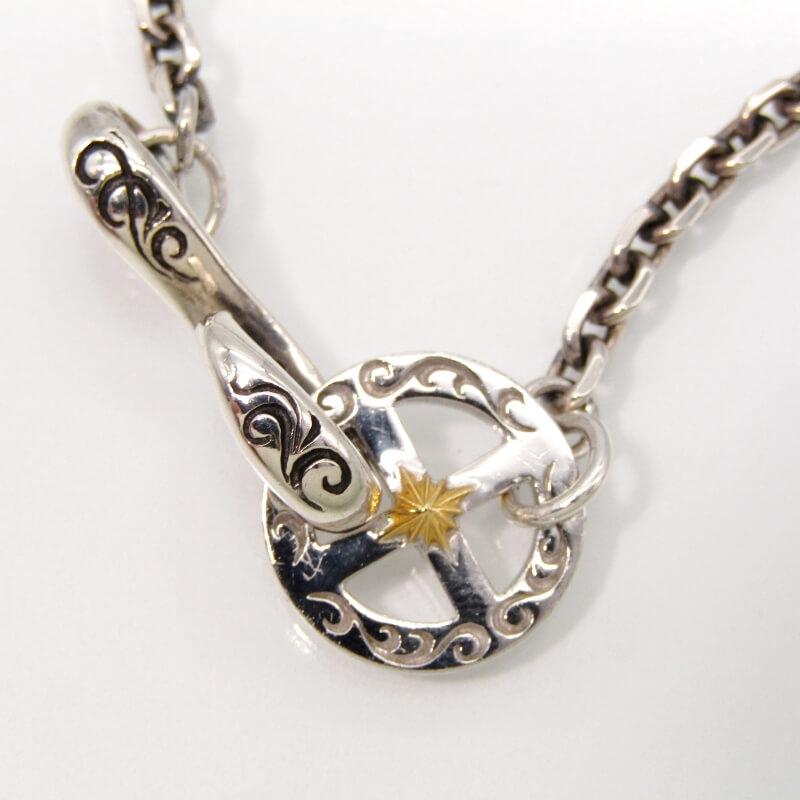 SAAD サード カスタムネックレス メディスンホイール/チェーン/フック