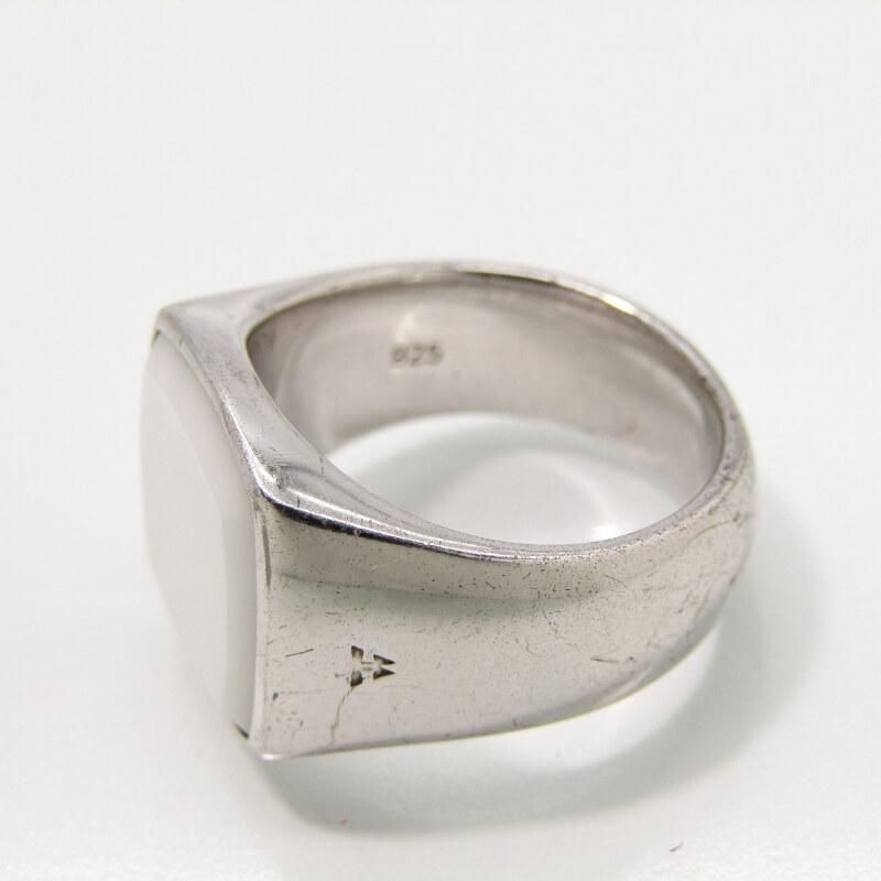 アクセサリー TOMWOOD Pinkle Cushion White Topaz 52 TOMWOOD Pinkle Cushion White Topaz 52 TOM WOOD】☆お洒落リング