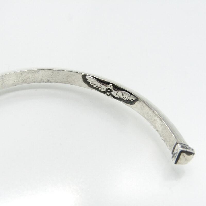 美品 Garden of Eden ガーデンオブエデン バングル TRIANGLE SILVER